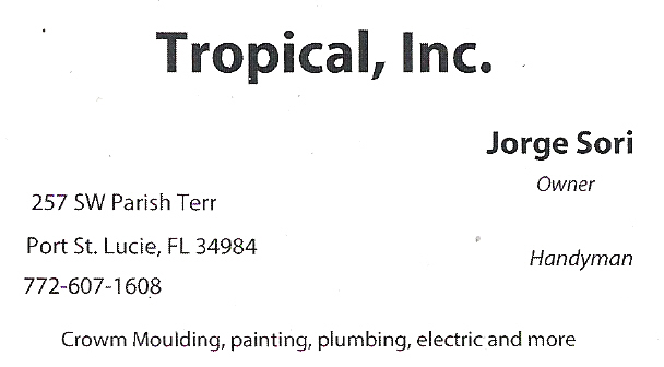 Handyman repairs